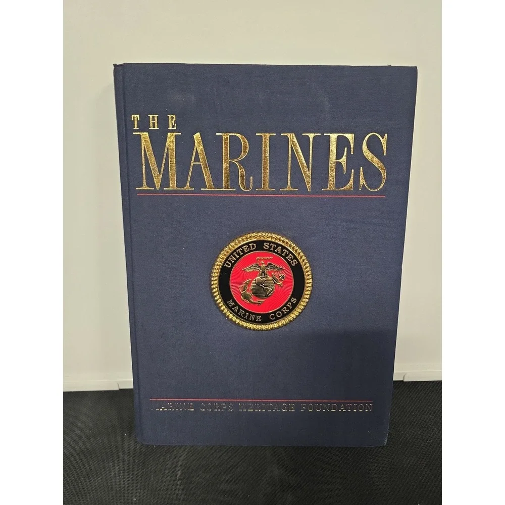 THE MARINES Marine Corps Heritage Foundation Cloth Cover (1998 HUGE HB)